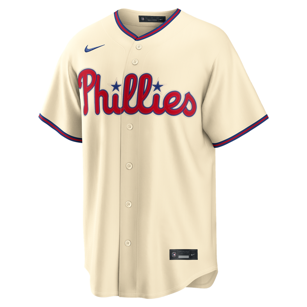 Philadelphia Phillies Alternate Jersey - Cream