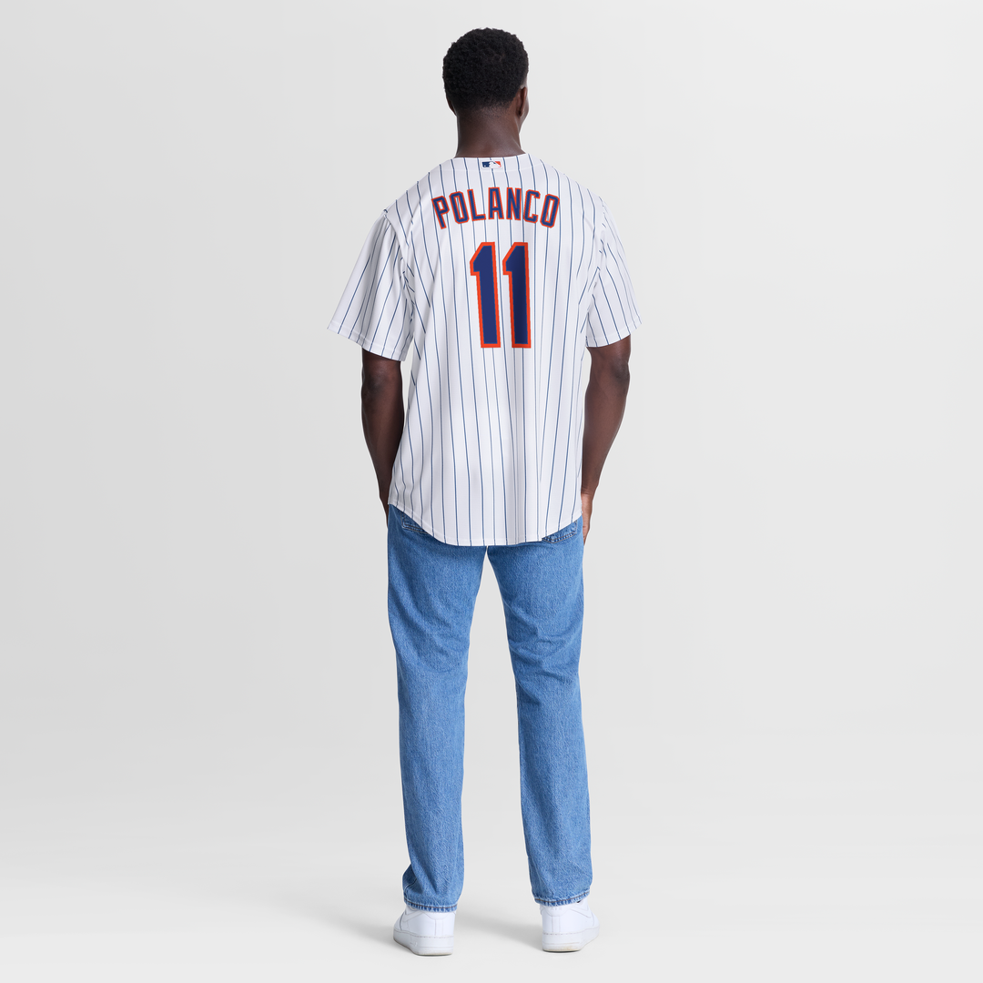 Jorge Polanco New York Mets Home Jersey - White