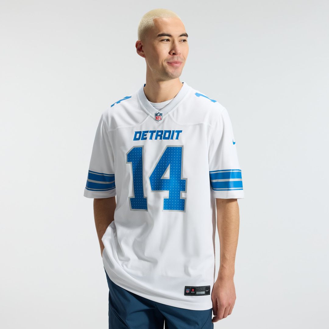 Amon-Ra St. Brown Detroit Lions Jersey - White