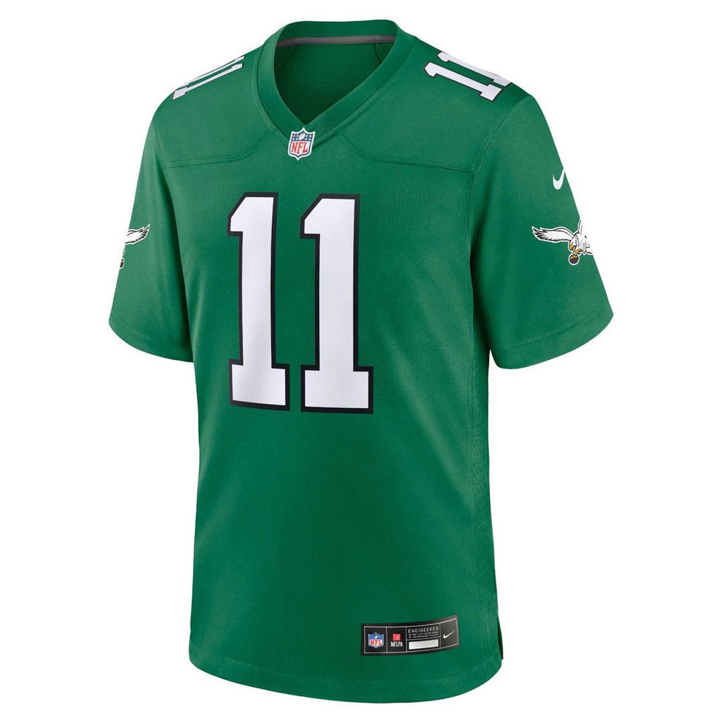 A.J. Brown Philadelphia Eagles Alternate Jersey - Kelly Green