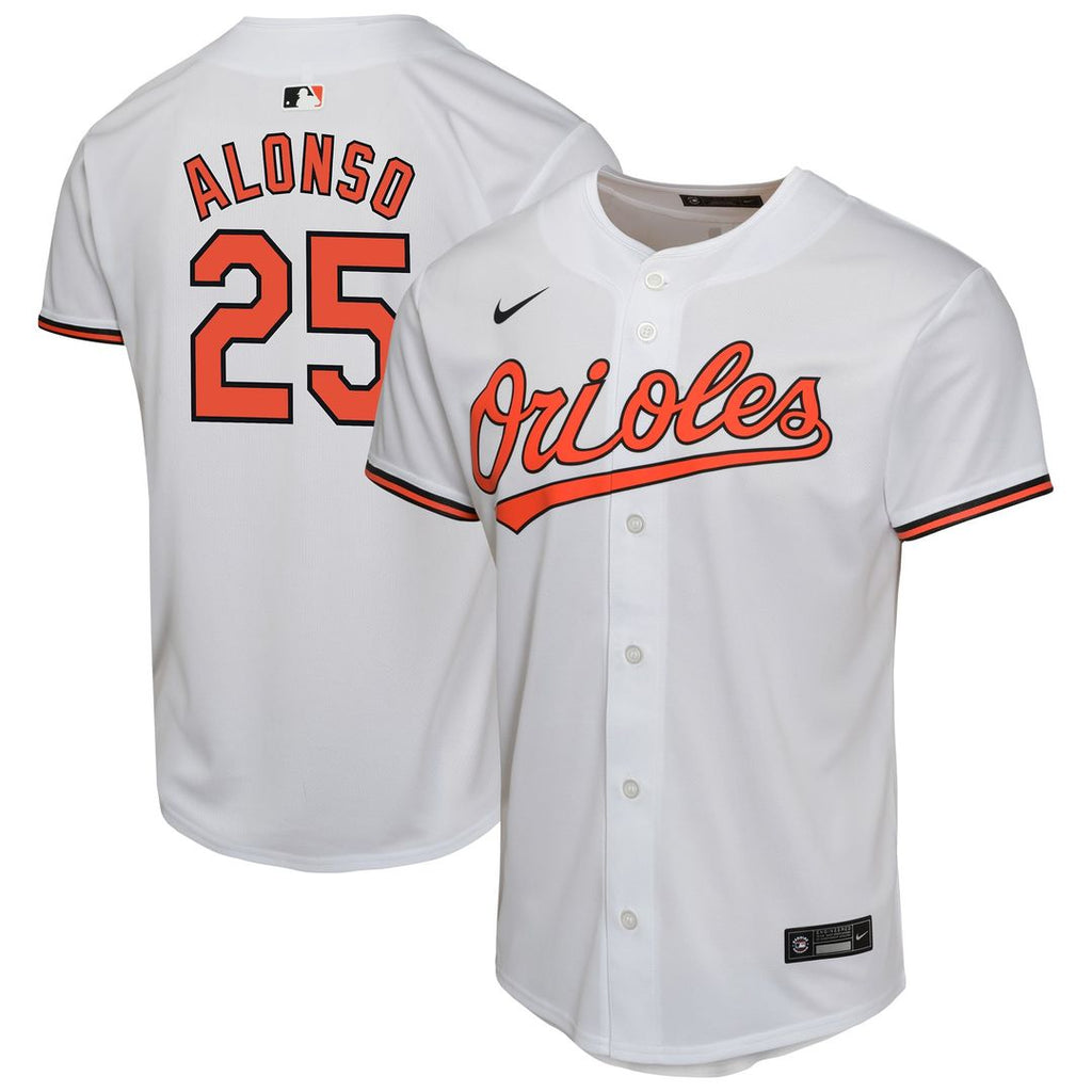 Pete Alonso Baltimore Orioles Youth Jersey - White