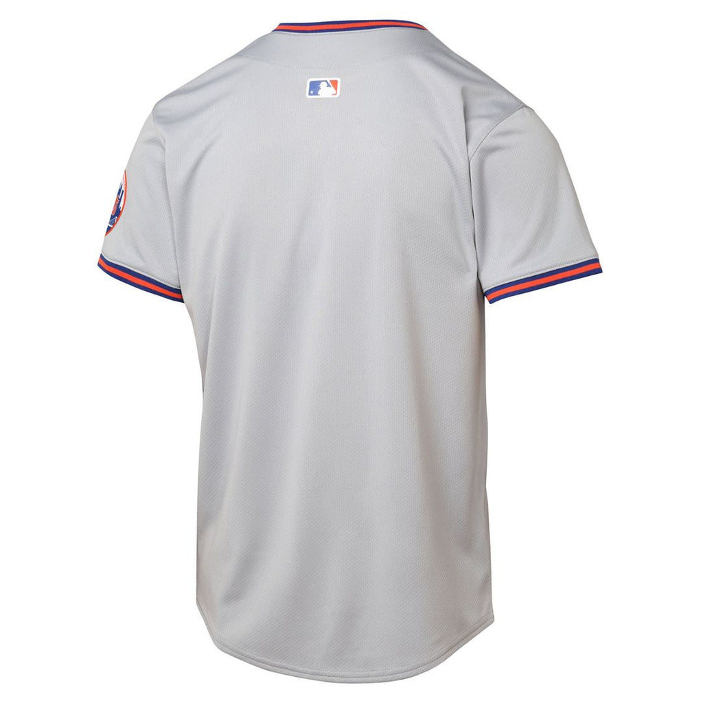 New York Mets Youth Road Jersey - Gray