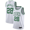 Boston Celtics Jersey - White - Hugo González - Youth