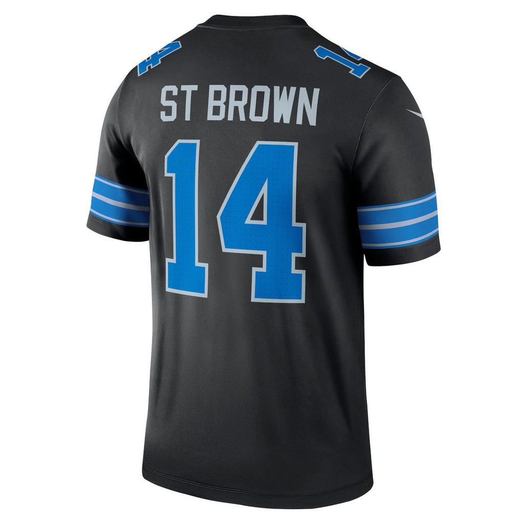 Amon-Ra St. Brown Detroit Lions Legend Player Performance Top - Blue