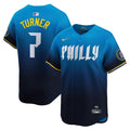 Trea Turner Philadelphia Phillies Jersey - Blue
