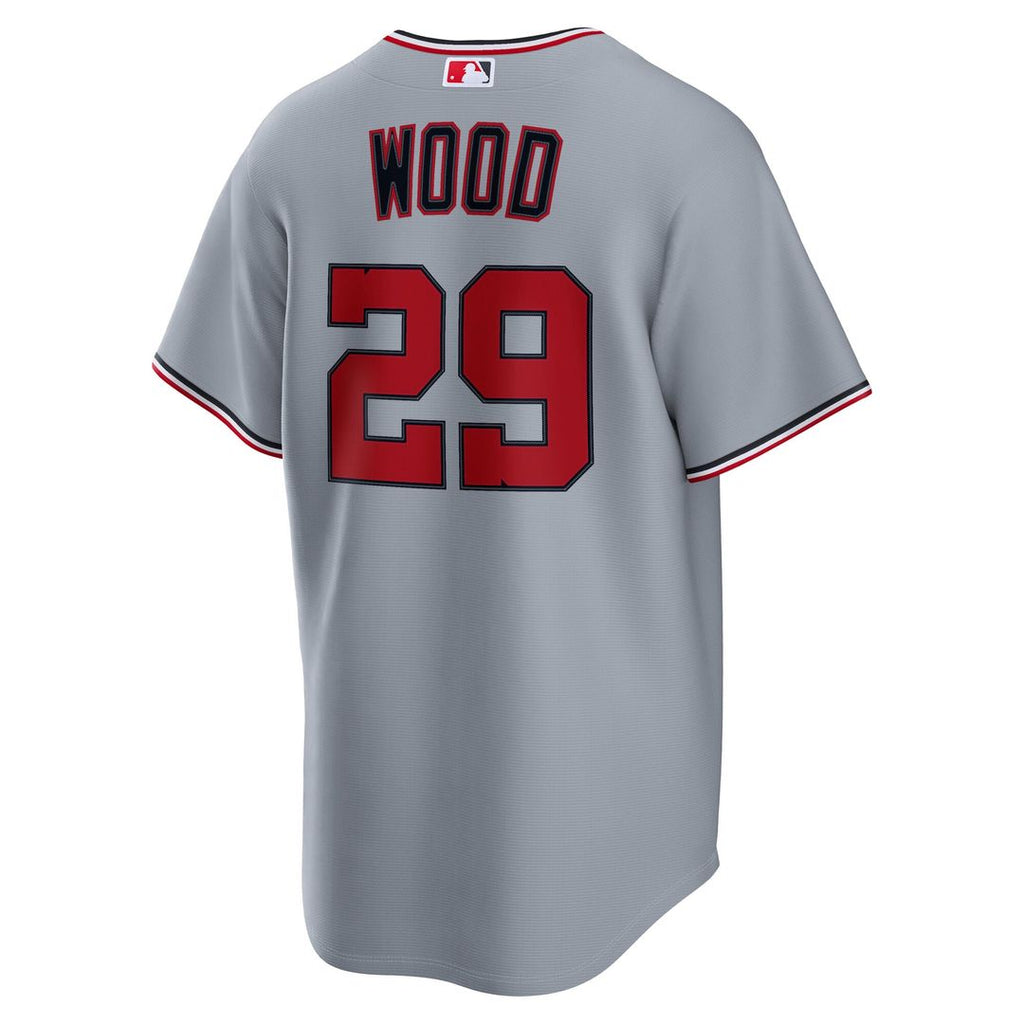 James Wood Washington Nationals Road Jersey - Gray
