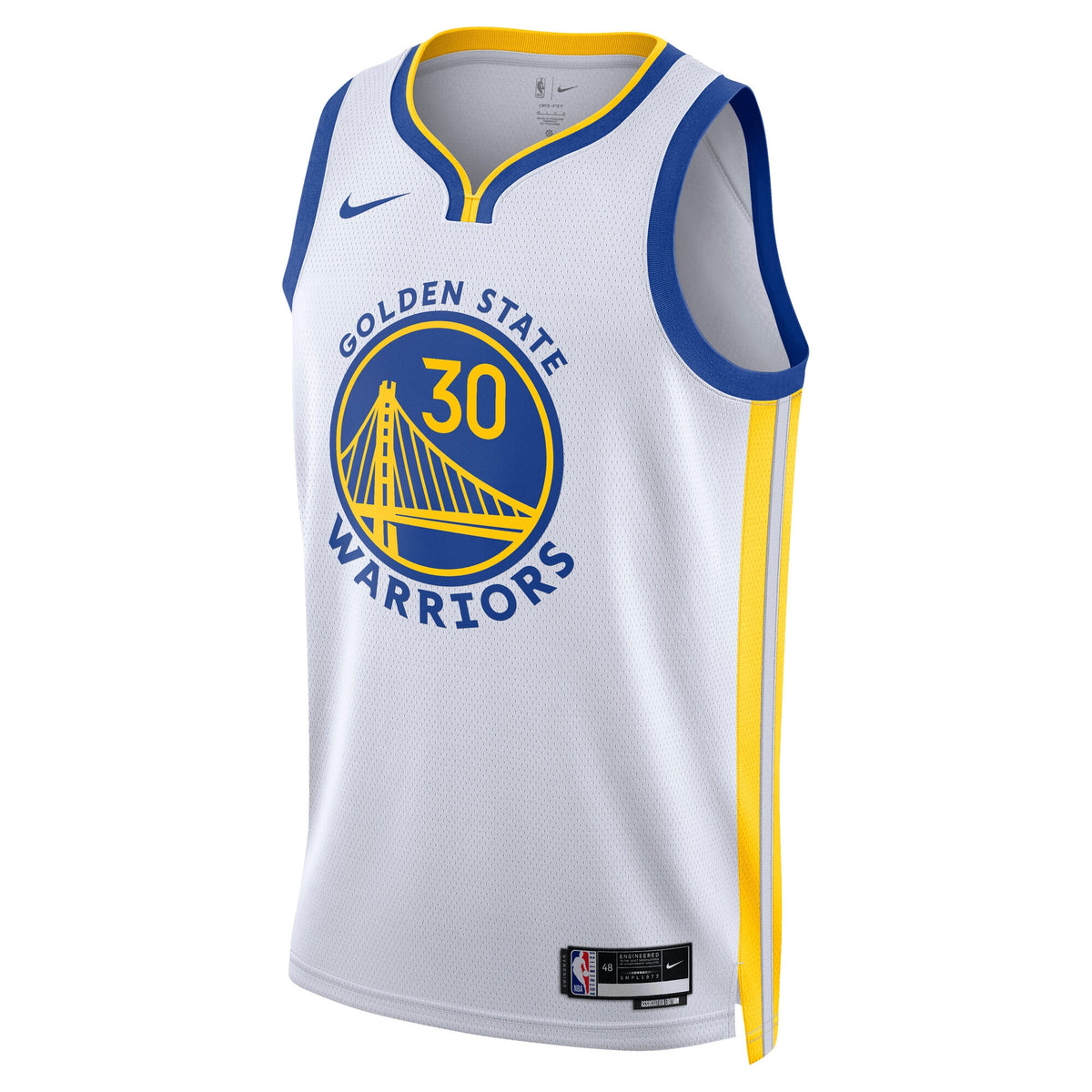 Golden State Warriors Association Jersey - Stephen Curry - Unisex