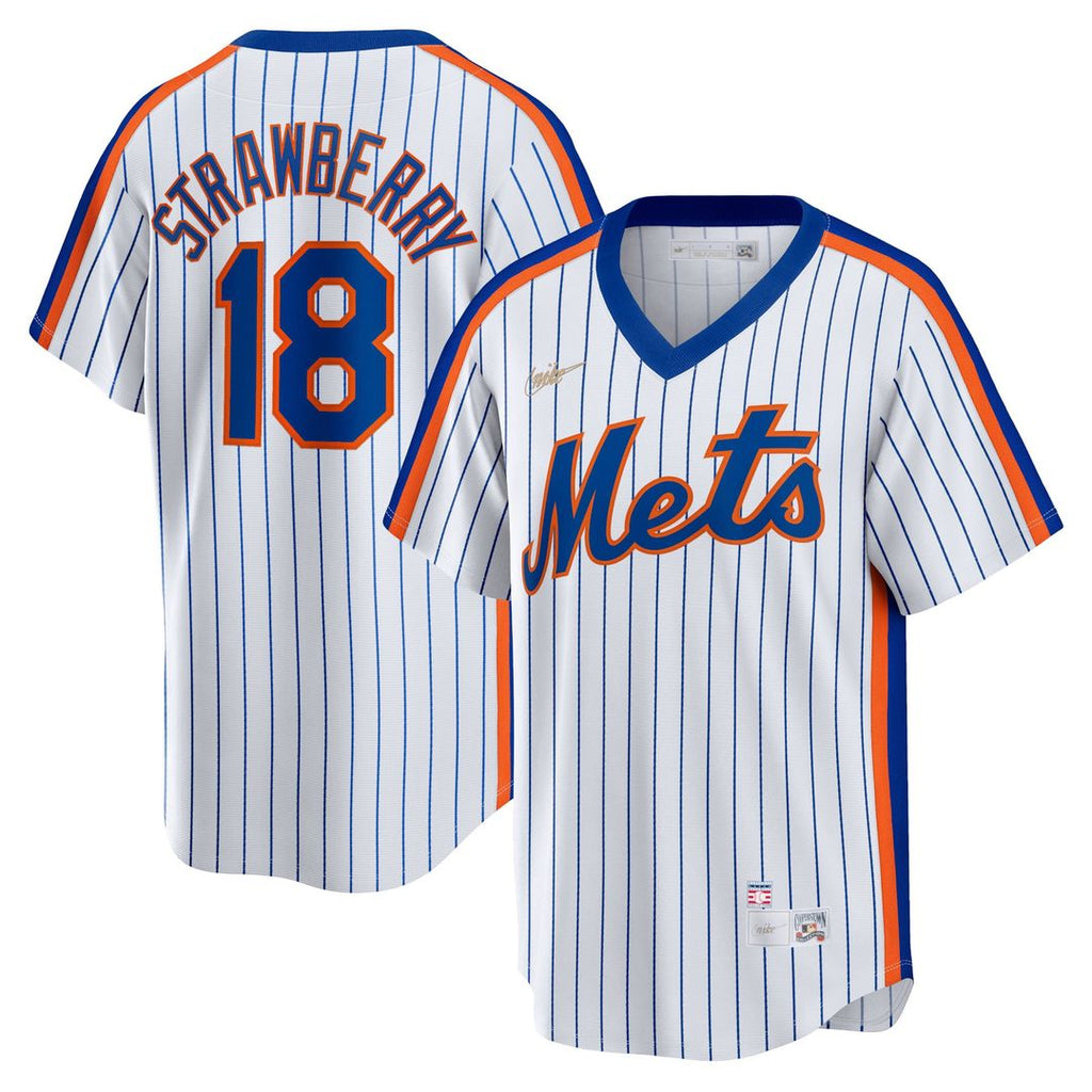 Darryl Strawberry New York Mets Home Player Jersey - White