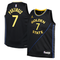 Golden State Warriors Jersey - Black - Kristaps Porziņģis - Youth