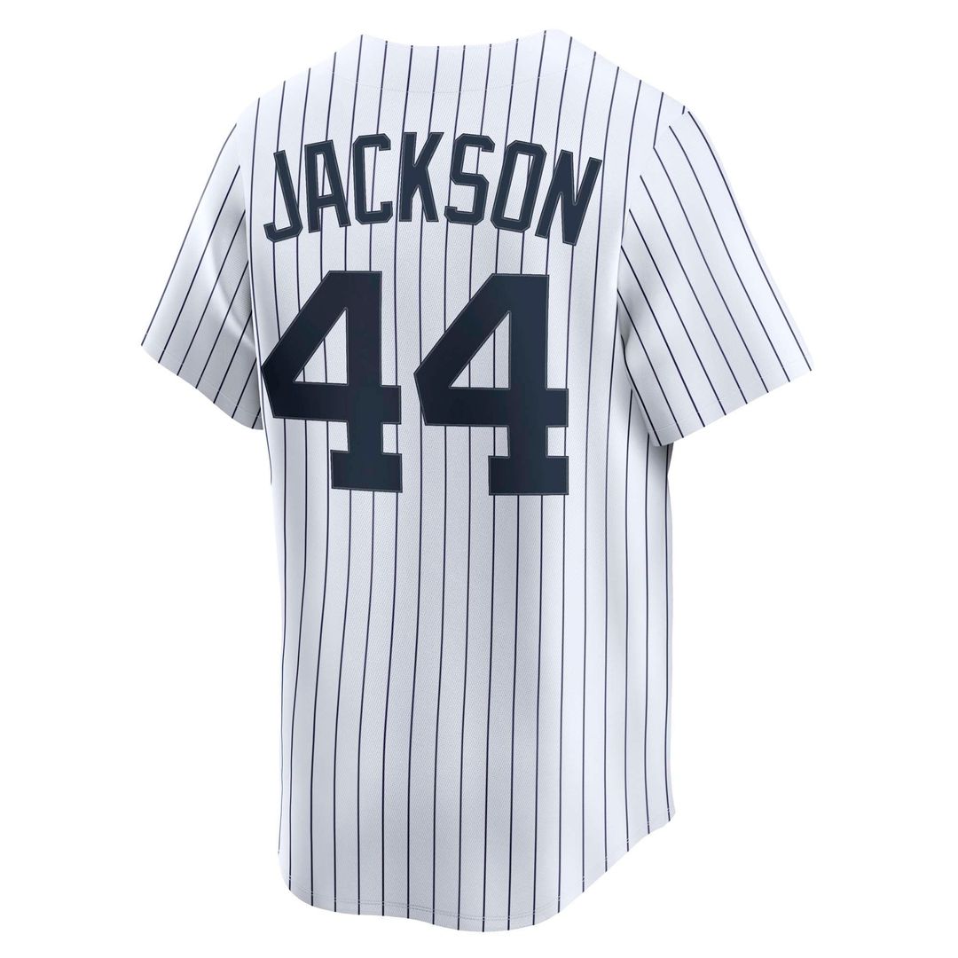 Reggie Jackson New York Yankees Throwback Jersey - White