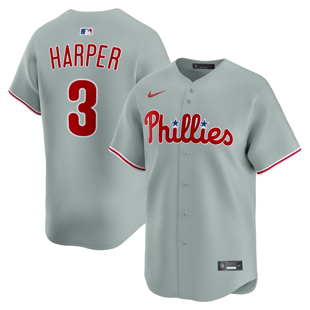 Bryce Harper Philadelphia Phillies Home Jersey - White