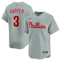 Bryce Harper Philadelphia Phillies Road Jersey - Gray