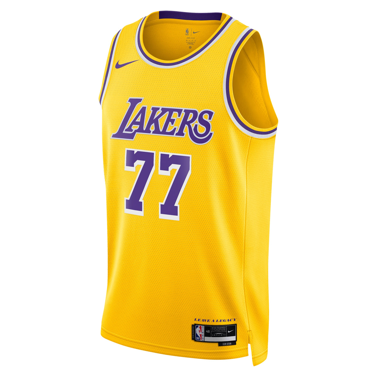 Los Angeles Lakers Jersey - Gold - Luka Dončić - Unisex