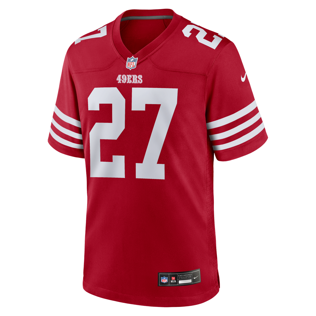 Ji'Ayir Brown San Francisco 49ers Team Jersey - Scarlet