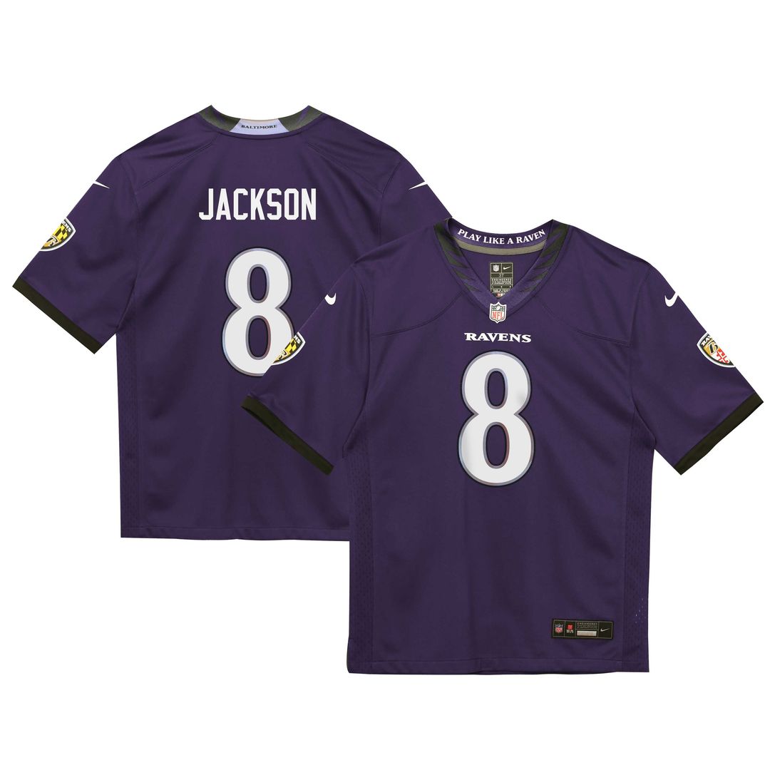 Lamar Jackson Baltimore Ravens Preschool Team Jersey - Purple