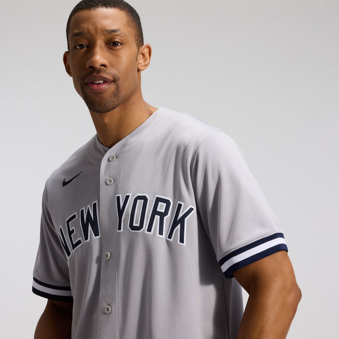 Anthony Volpe New York Yankees Road Jersey - Gray