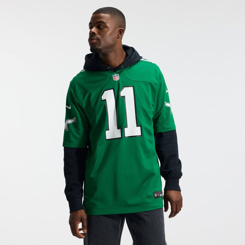 A.J. Brown Philadelphia Eagles Alternate Jersey - Kelly Green