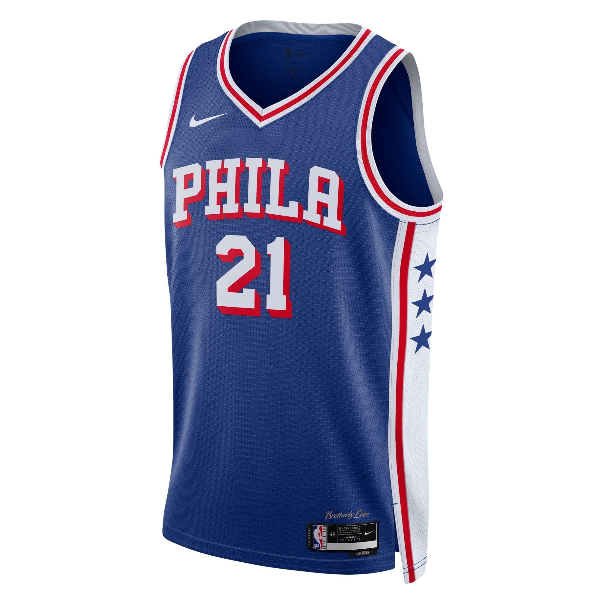 Joel Embiid Philadelphia 76ers Icon Edition Swingman Jersey - Unisex