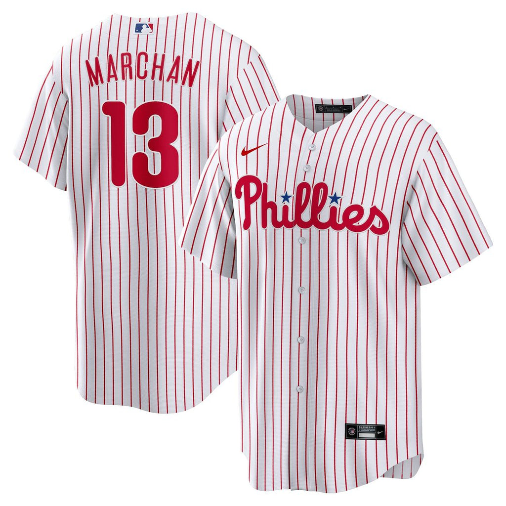 Rafael Marchán Philadelphia Phillies Home Jersey - White