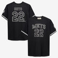 Juan Soto New York Mets Big & Tall Heavyweight Mesh Jersey - Black/White