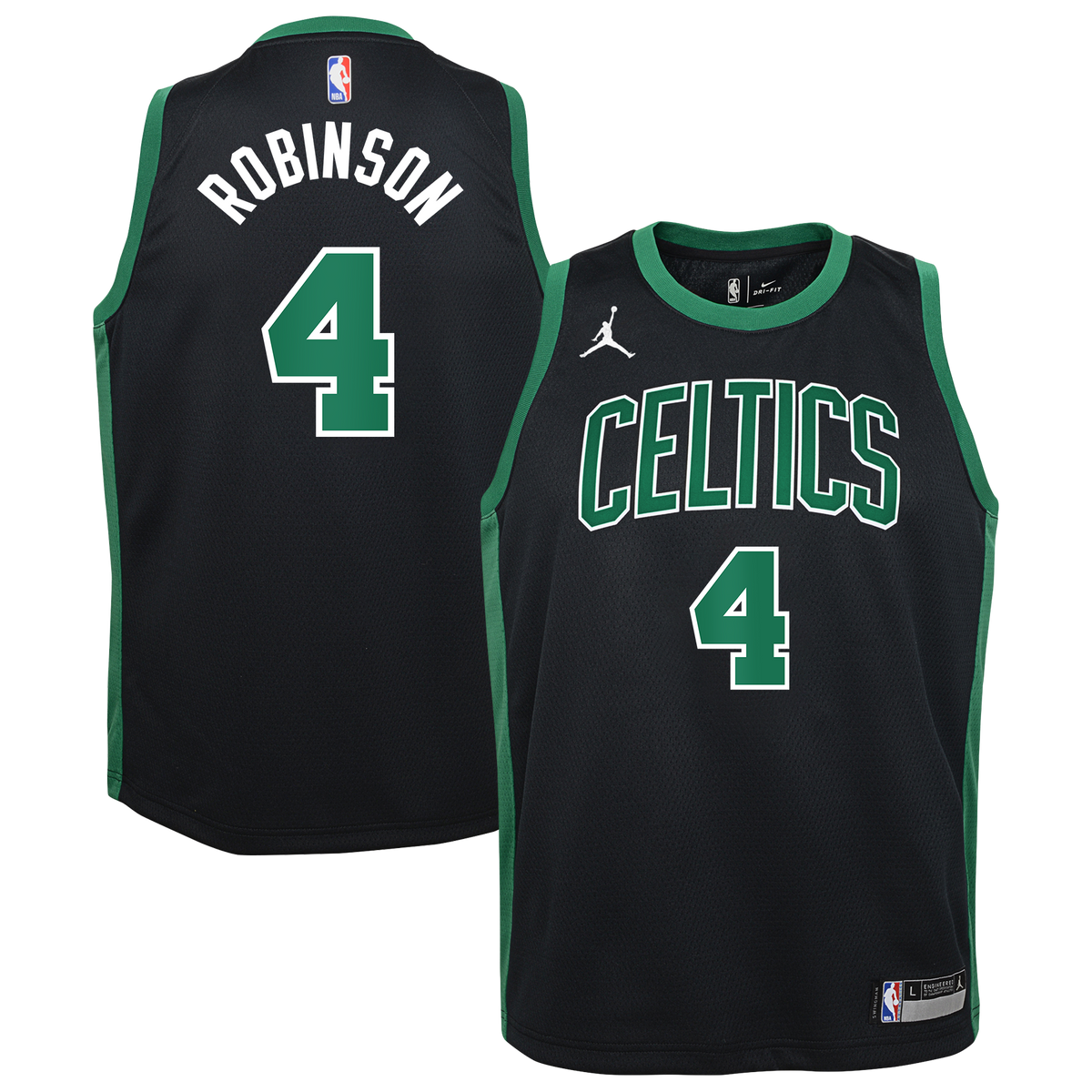 Boston Celtics Jersey - Black - Mitchell Robinson - Youth