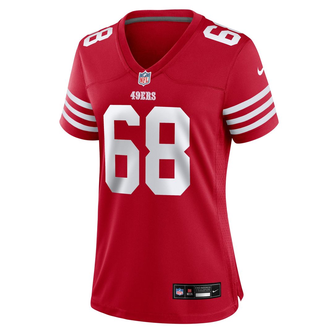 Colton McKivitz San Francisco 49ers Women's Team Jersey - Scarlet