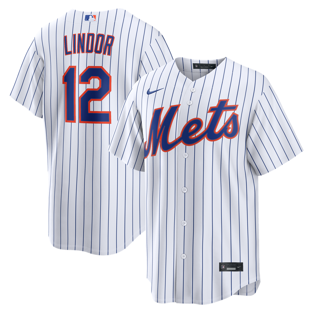 Francisco Lindor New York Mets Home Jersey - White
