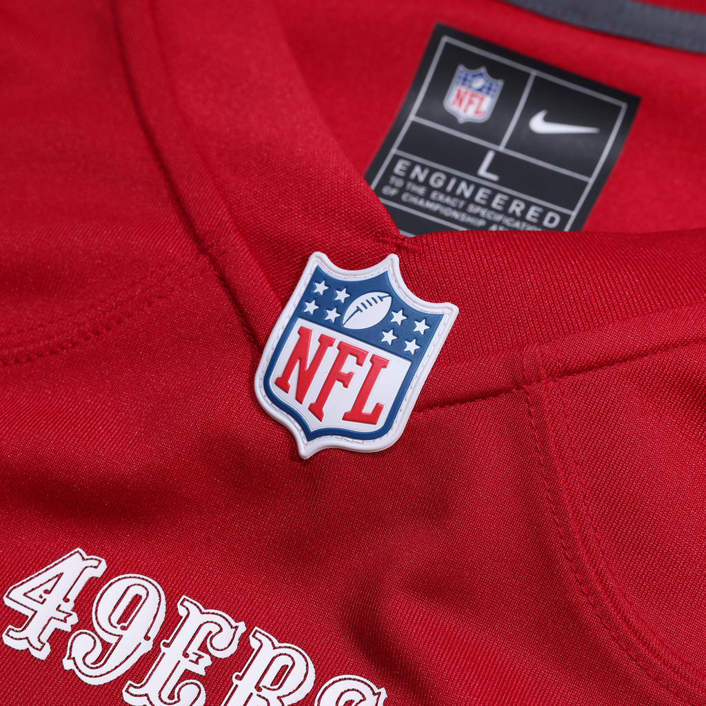 Alfred Collins San Francisco 49ers Team Jersey - Scarlet