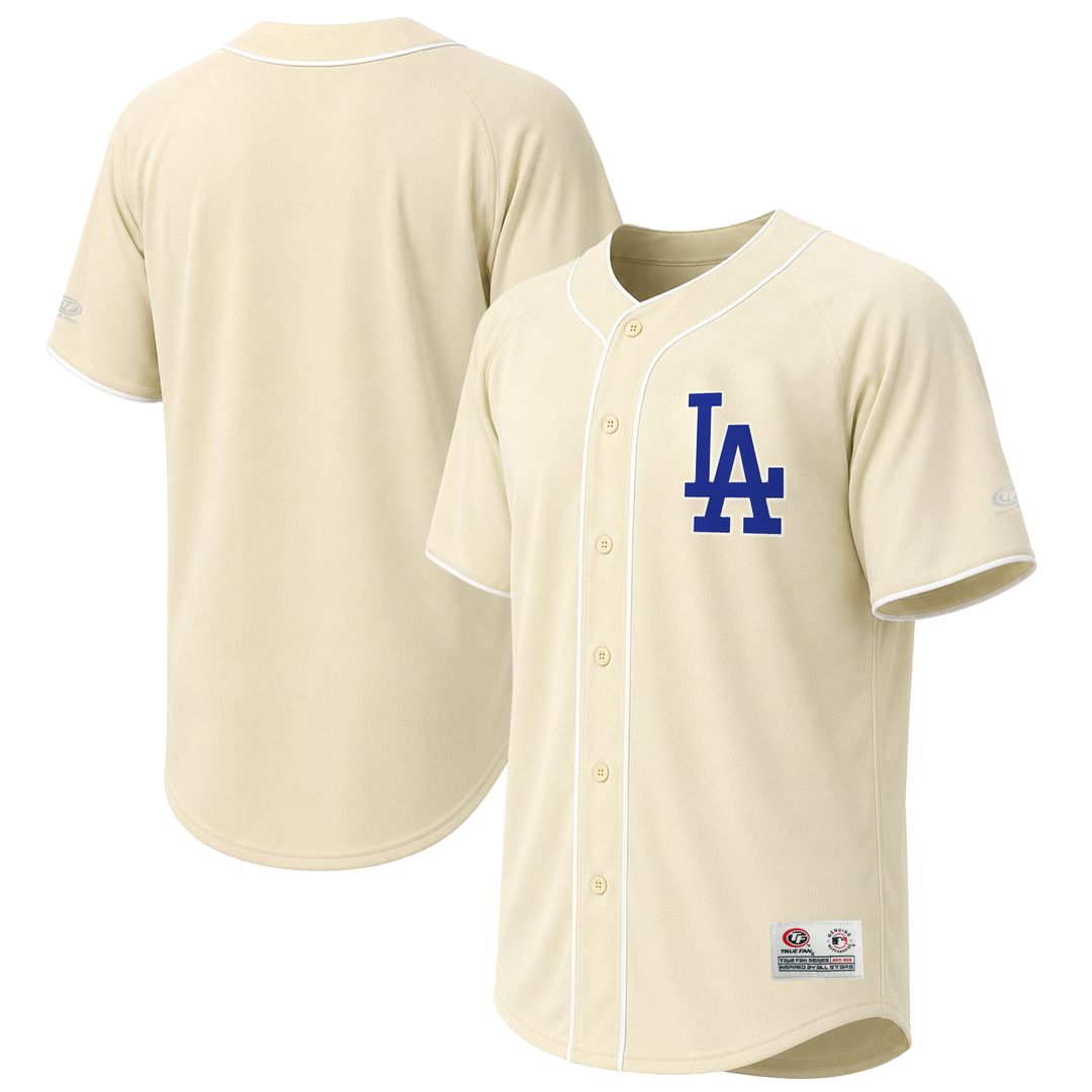 Los Angeles Dodgers Fashion Jersey - Cream