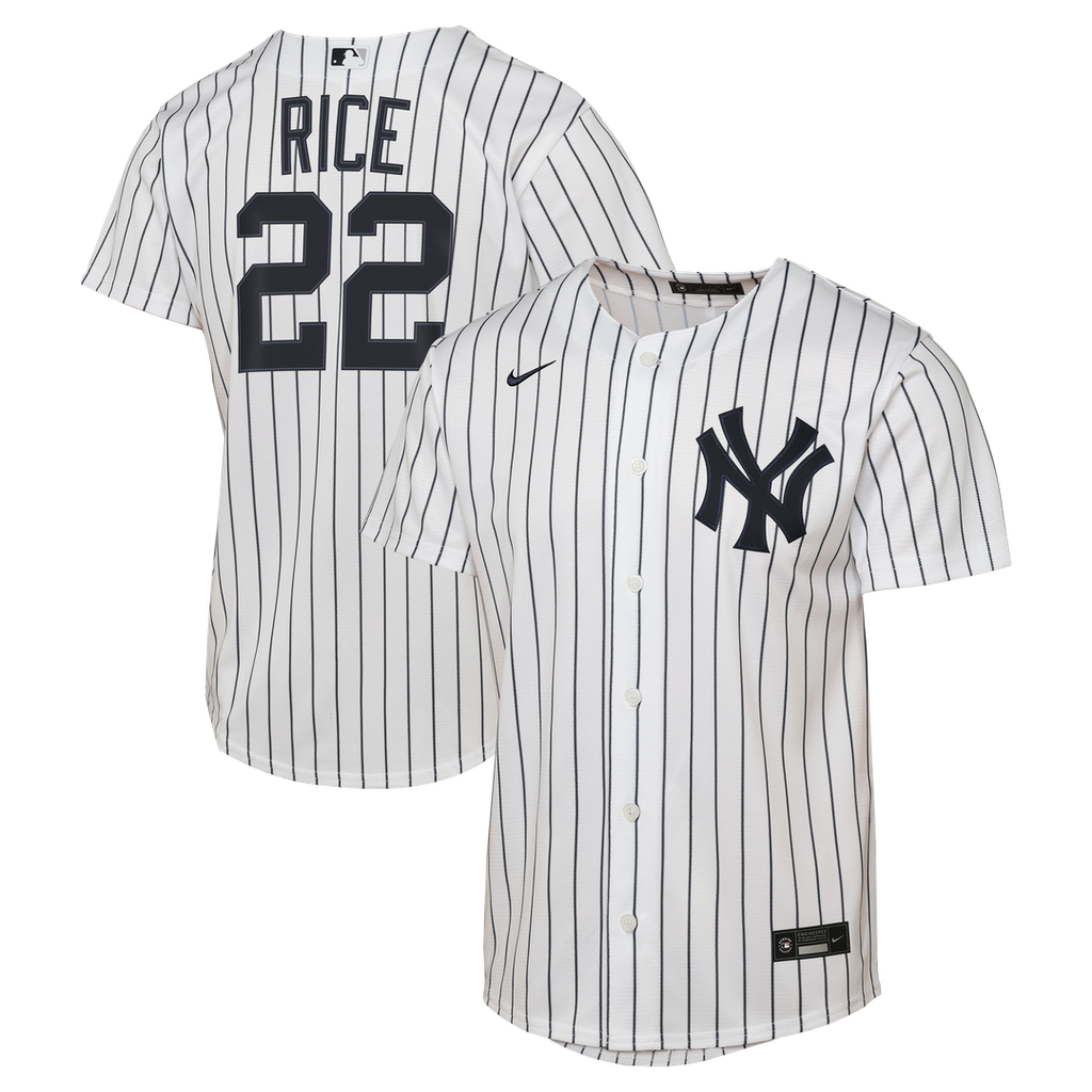 Ben Rice New York Yankees Youth Home Jersey - White