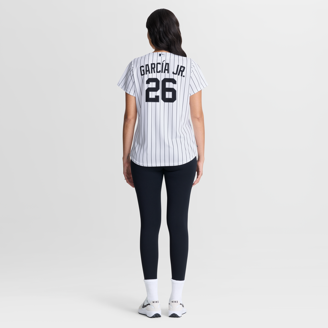 Luis García Jr. New York Yankees Women's Home Jersey - White