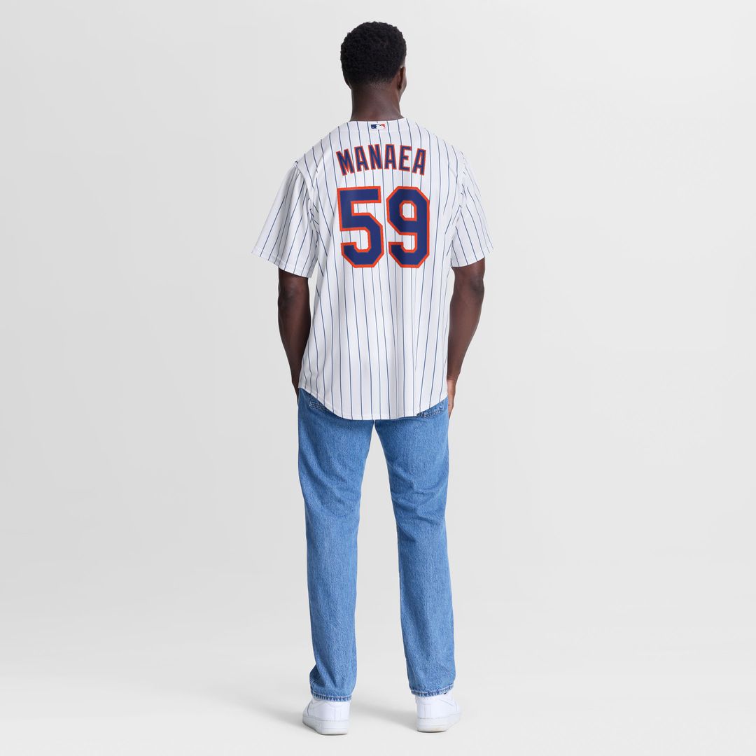 Sean Manaea New York Mets Home Jersey - White