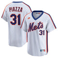 Mike Piazza New York Mets Throwback Jersey - White