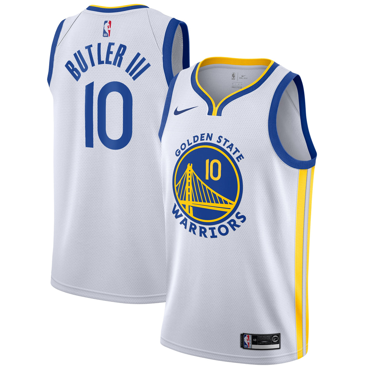 Golden State Warriors Jersey - White - Jimmy Butler III - Youth
