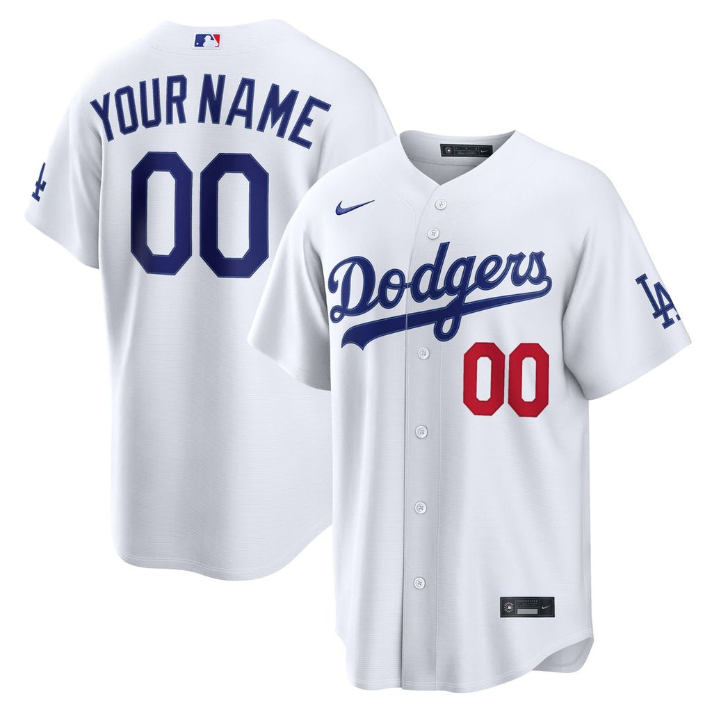 Los Angeles Dodgers Home Stadium Custom Jersey - White