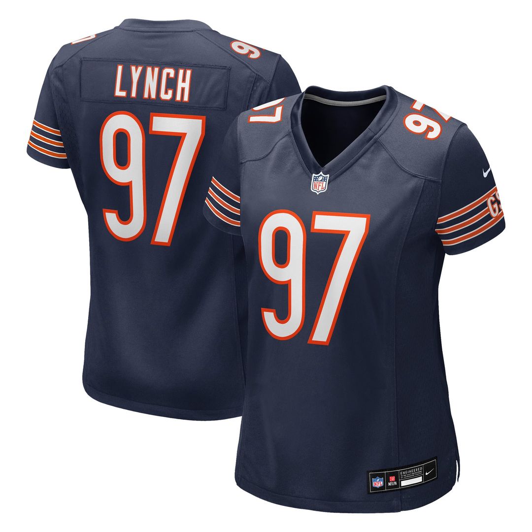 James Lynch Chicago Bears Women's Team Jersey - Navy