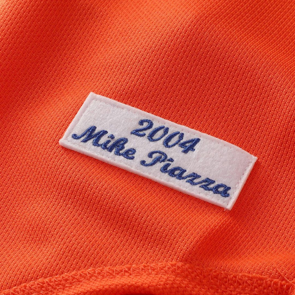 Mike Piazza New York Mets Mesh Batting Practice Button-Up Jersey - Royal