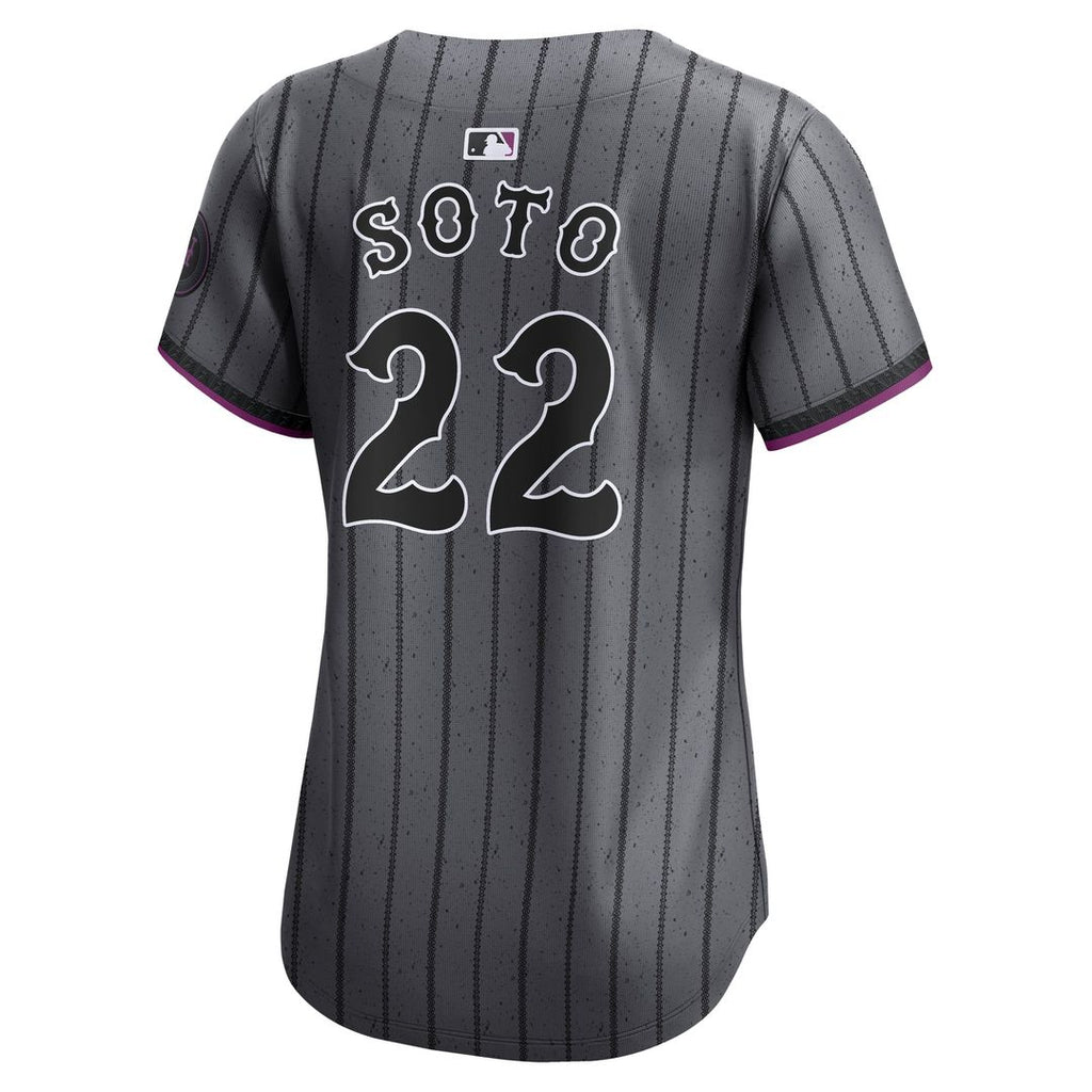 Juan Soto New York Mets Women's Jersey - Gray