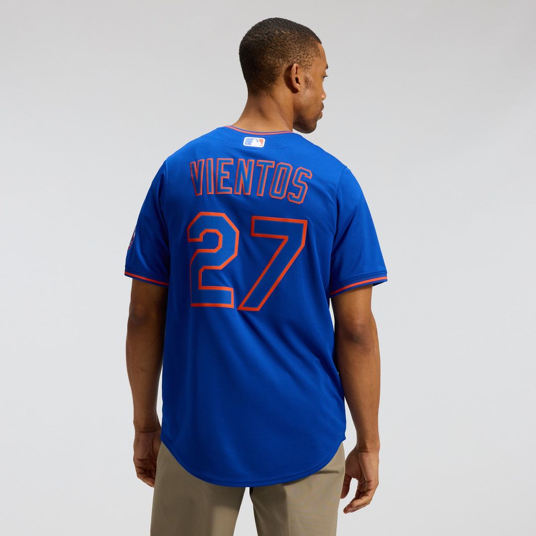 Mark Vientos New York Mets All-Star Jersey - Gray