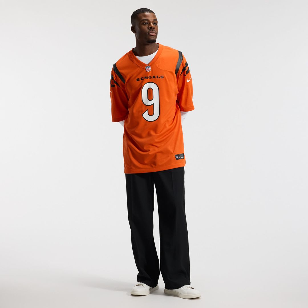 Joe Burrow Cincinnati Bengals Alternate Jersey - Orange