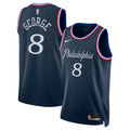 Paul George Philadelphia 76ers 2025/26 City Edition Swingman Jersey - Navy - Unisex