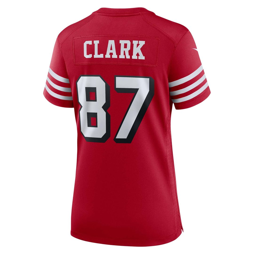 Dwight Clark San Francisco 49ers Women's Alternate Jersey - Scarlet