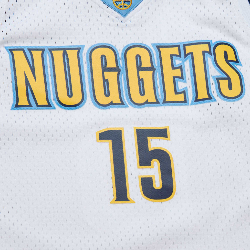 Men's Nikola Jokic White Denver Nuggets 2016/17 Throwback Jersey