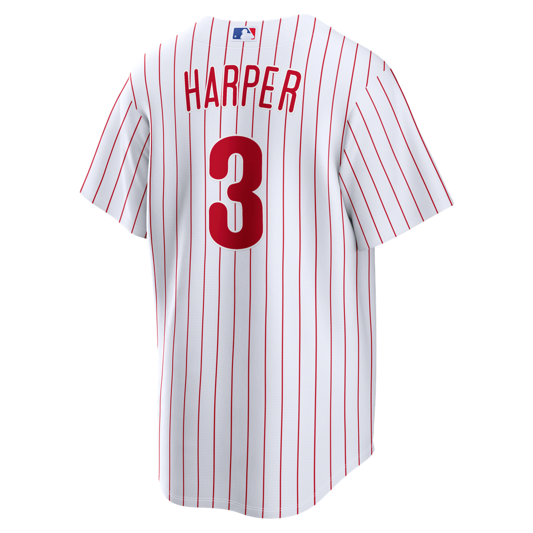 Bryce Harper Philadelphia Phillies Home Jersey - White