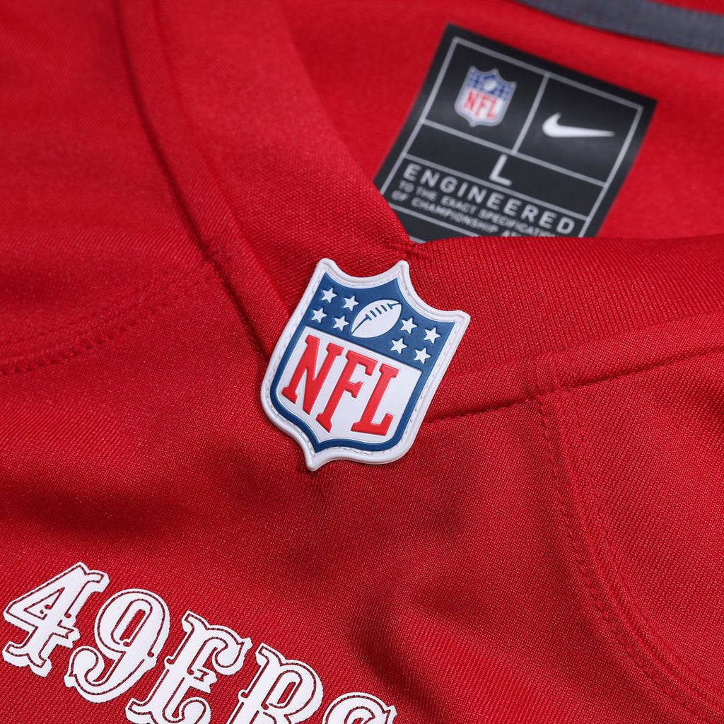 Jake Tonges San Francisco 49ers Team Jersey - Scarlet