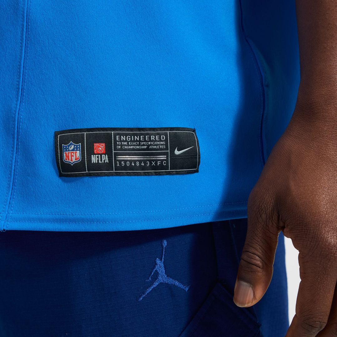 Aidan Hutchinson Detroit Lions Team Elite Jersey - Blue