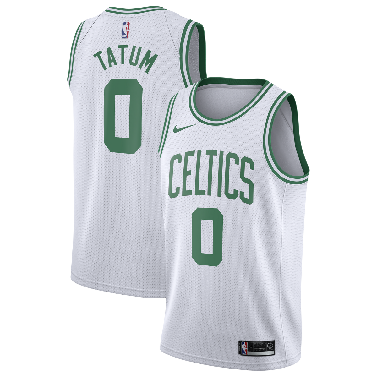 Boston Celtics Jersey - White - Jayson Tatum - Youth