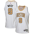 Boston Celtics 2025/26 Jersey - White - Derrick White - Youth