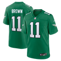 A.J. Brown Philadelphia Eagles Alternate Jersey - Kelly Green