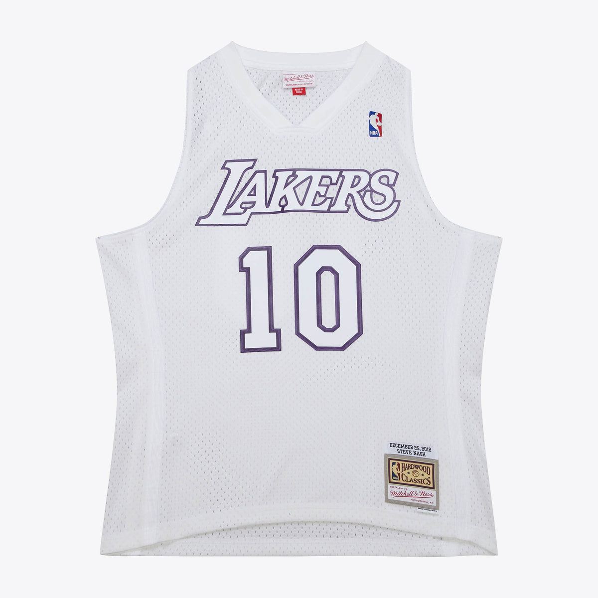 Los Angeles Lakers Steve Nash 2012 Day Jersey - White